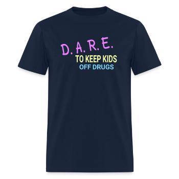 DARE - Men's T-Shirt - navy - Front - Jose (178cm)