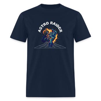 Astro raider - Men's T-Shirt - navy - Front - Jose (178cm)