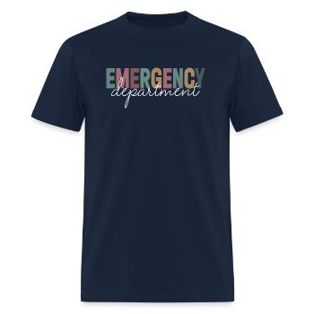 Emergency Department Emergency Room Healthcare - Men's T-Shirt - navy - Front - Jose (178cm)