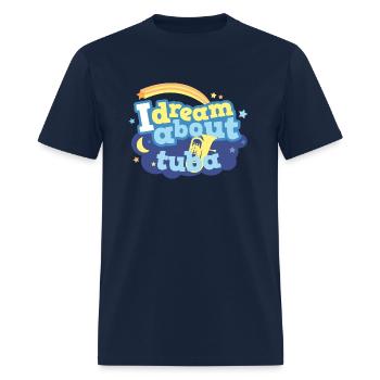 Funny Tuba Music - Men's T-Shirt - navy - Front - Jose (178cm)