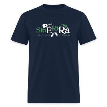 Sin E Ri-Ra - Irish Pub Music - Holy Trinity Essen - Men's T-Shirt - navy - Front - Jose (178cm)