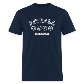 Lance Orion Pitball Two Sided Zodiac Academy - Men's T-Shirt - navy - Front - Jose (178cm)