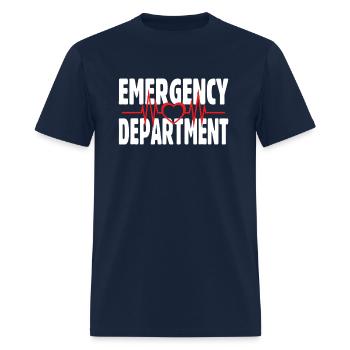 Emergency Department Emergency Room Healthcare - Men's T-Shirt - navy - Front - Jose (178cm)