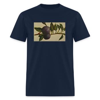 Grapes on a vine - Men's T-Shirt - navy - Front - Jose (178cm)