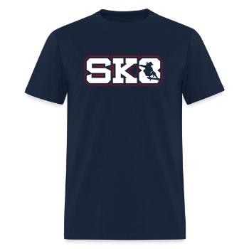 Sk8 Skater Skateboarding Skate Or Die - Men's T-Shirt - navy - Front - Jose (178cm)