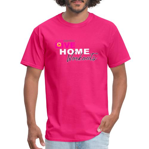 JANIS SAFFELL LIVE HOME WORKOUTS option 2 - Men's T-Shirt