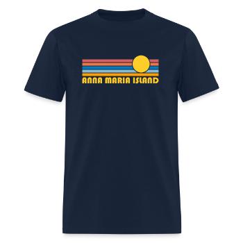 Anna Maria Island Florida Sunset - Anna Maria - Men's T-Shirt - navy - Front - Jose (178cm)