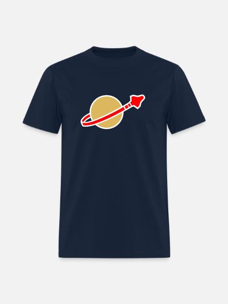 Lego Spaceman - Men's T-Shirt - navy