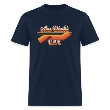 Retro Abu Dhabi 80S Abu Dhabi - Men's T-Shirt - navy - Front - Jose (178cm)