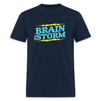 Brainstorm - Men's T-Shirt - navy - Front - Jose (178cm)