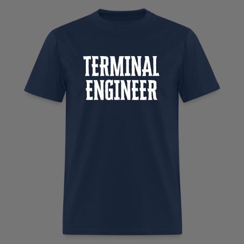 Terminal Engineer Double Print - Men's T-Shirt