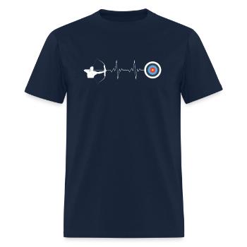 Arch Sport Archer Archery Arrow And Bow - Men's T-Shirt - navy - Front - Jose (178cm)