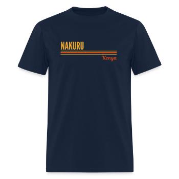 Nakuru Kenya - Men's T-Shirt - navy - Front - Jose (178cm)