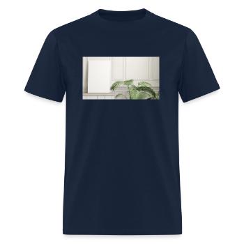 well design - Men's T-Shirt - navy - Front - Jose (178cm)