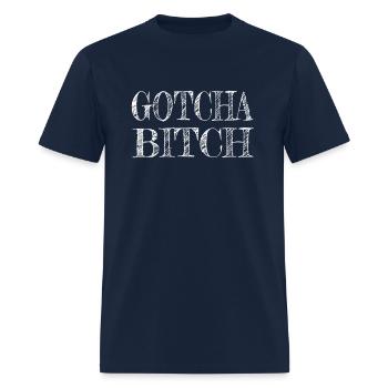 Gotcha Bitch Summer Fun - Men's T-Shirt - navy - Front - Jose (178cm)
