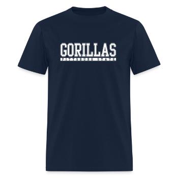 Pittsburg State Gorillas Block Letters Ps-Merch-5 - Men's T-Shirt - navy - Front - Jose (178cm)