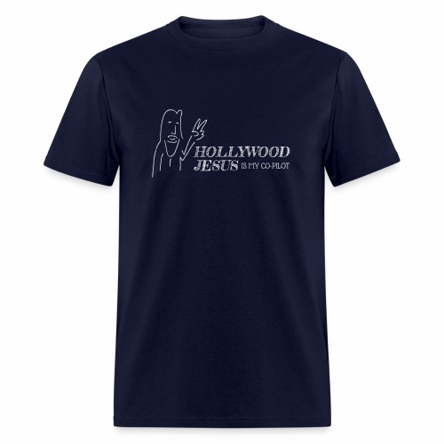 Hollywood Jesus Horizontal (Light) - Men's T-Shirt
