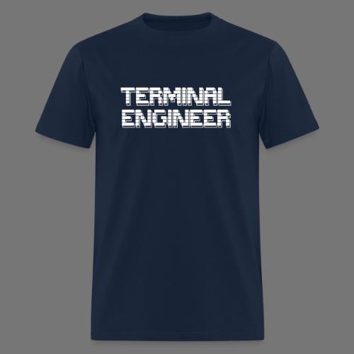 Terminal Engineer ASCII Double Print - Men's T-Shirt