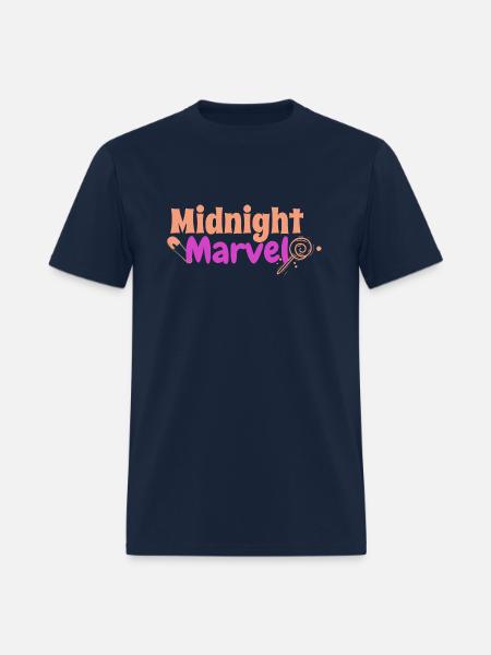 Midnight Marvel - Men's T-Shirt - navy