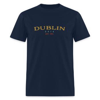 Dublin Ohio Oh Ville natale - T-shirt Homme - marine - Devant - Jose (178cm)