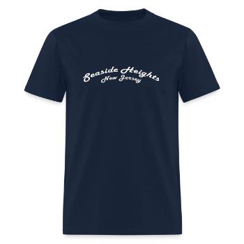 Seaside Heights NJ - Men's T-Shirt - navy - Front - Jose (178cm)