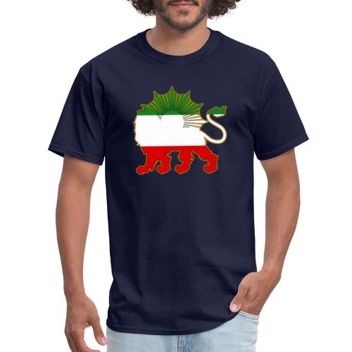 Lion and Sun Flag - Men's T-Shirt