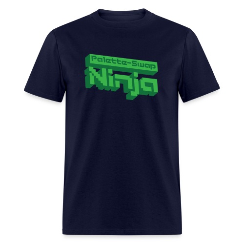 3d logo green - Men's T-Shirt