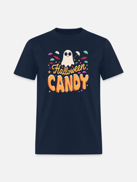 Candy Halloween - Men's T-Shirt - navy