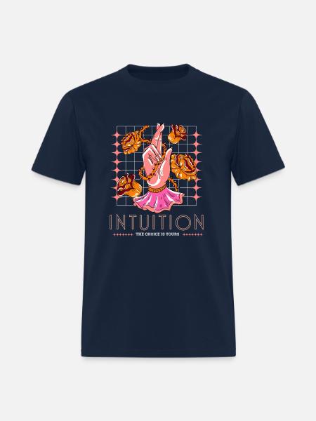 intuition the choice is yours - Men's T-Shirt - navy