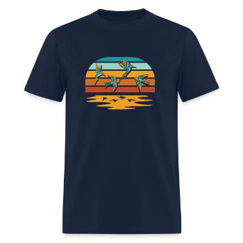 Hummingbird - Men's T-Shirt - navy - Front - Jose (178cm)