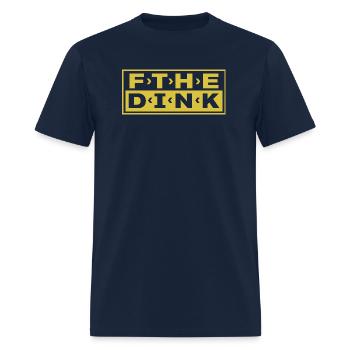 F The Dink SUB Yella - Men's T-Shirt - navy - Front - Jose (178cm)