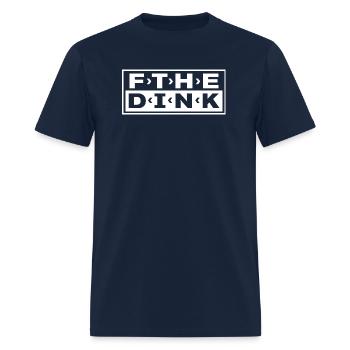 F The Dink SUB White - Men's T-Shirt - navy - Front - Jose (178cm)