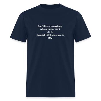 Motivation - T-shirt Homme - marine - Devant - Jose (178cm)