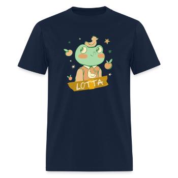 LOTTE - Beautiful girls name with a cute frog - Men's T-Shirt - navy - Front - Jose (178cm)