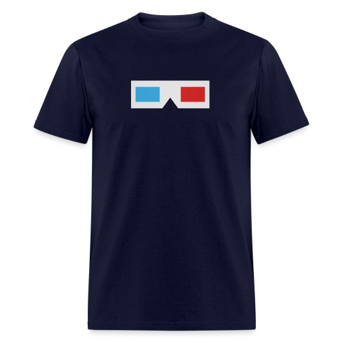 Classic 3D glasses - Men's T-Shirt
