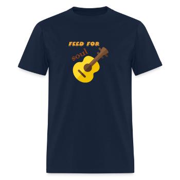 Music and soul - Men's T-Shirt - navy - Front - Jose (178cm)