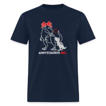 Auntiesaurus Rex - Men's T-Shirt - navy - Front - Jose (178cm)