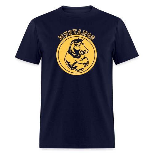 mustangs team - Men's T-Shirt