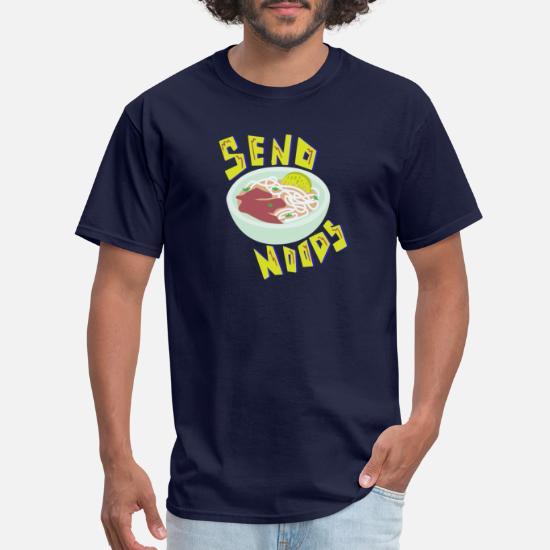 Send Noods Funny Noodle Ramen Bowl Japanese' Men's T-Shirt | Spreadshirt