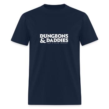 dungeons and daddies merch - Men's T-Shirt - navy - Front - Jose (178cm)