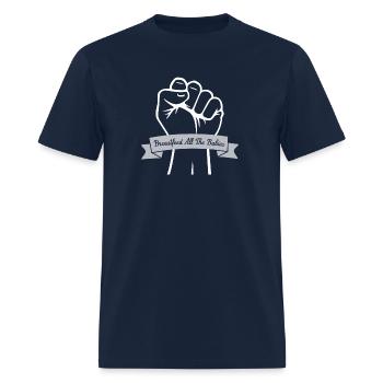 Breastfeed All The Babies Breastfeeding Feminist - Men's T-Shirt - navy - Front - Jose (178cm)