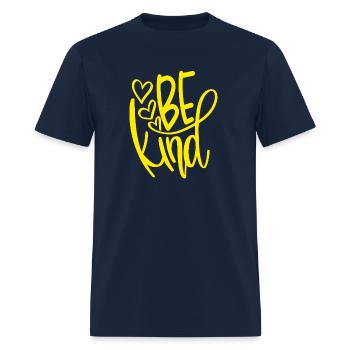 beekind 00 - Men's T-Shirt - navy - Front - Jose (178cm)