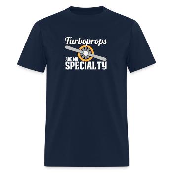 Aircraft Mechanic Propeller - Men's T-Shirt - navy - Front - Jose (178cm)