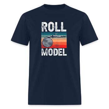 Fire Hose Funny Firefighter - Men's T-Shirt - navy - Front - Jose (178cm)
