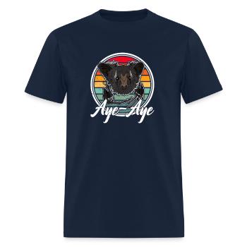 Aye Aye Primates Lemurs Madagascar - Men's T-Shirt - navy - Front - Jose (178cm)