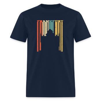 Frankfurt - Men's T-Shirt - navy - Front - Jose (178cm)