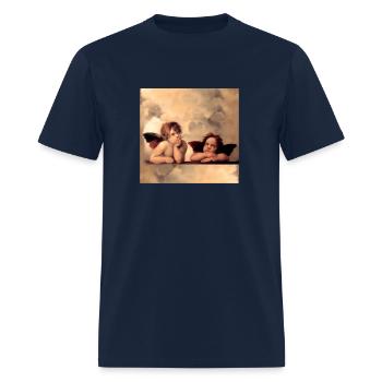 Angels Raphael Cupid Cherubs Angel - Men's T-Shirt - navy - Front - Jose (178cm)