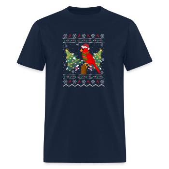 Northern Cardinal Ugly Northern Cardinal - Men's T-Shirt - navy - Front - Jose (178cm)