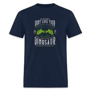 Don'T Lose Your Dinosaur Step Brothers - Men's T-Shirt - navy - Front - Jose (178cm)