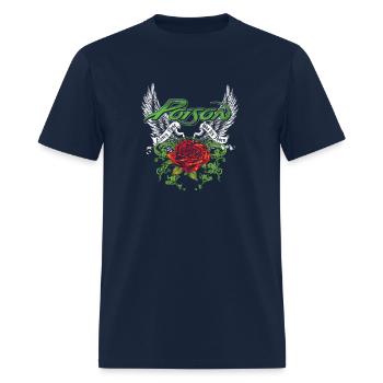Poison Thorns Wings - Men's T-Shirt - navy - Front - Jose (178cm)